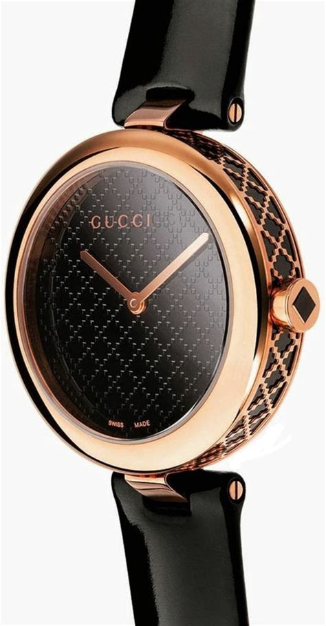 gucci uhren damen lederarmband|G.